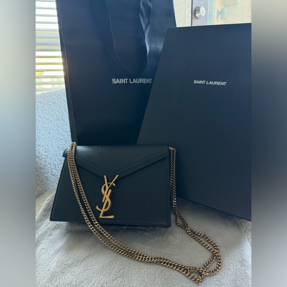 Cassandra Saint Laurent Dark Leather authentic bag